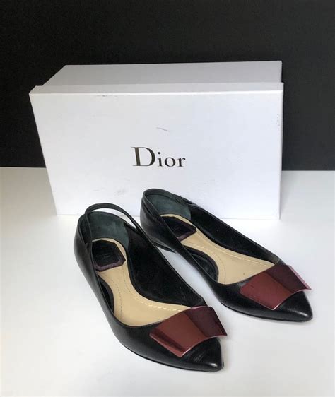 women dior flats|christian Dior flats for women.